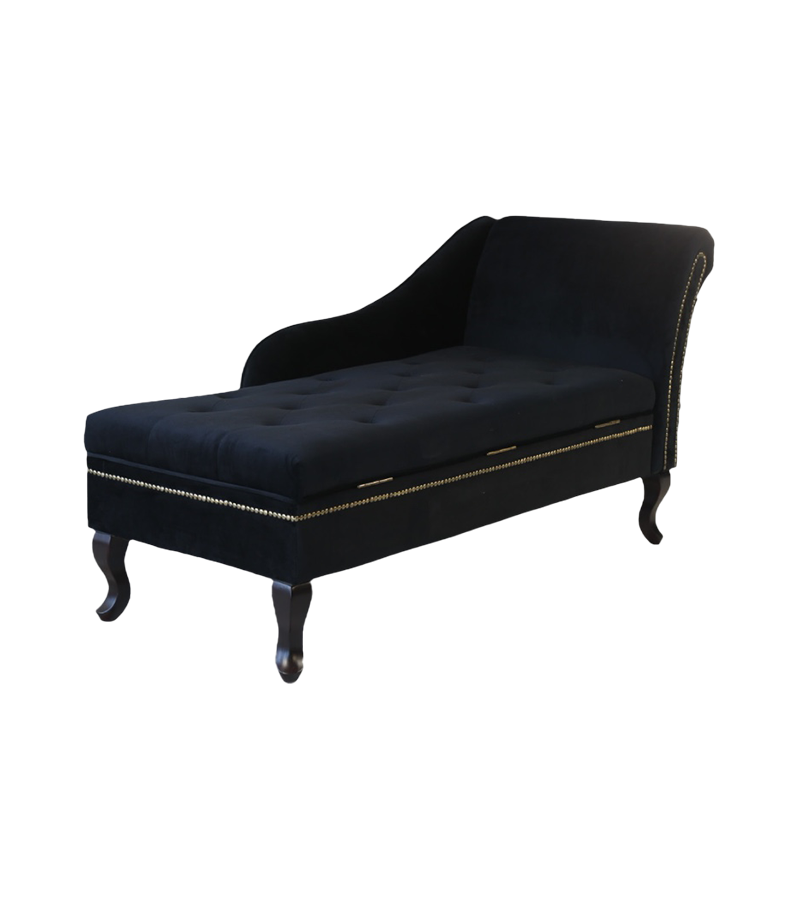 B-004 Chaise longue classica americana in tessuto